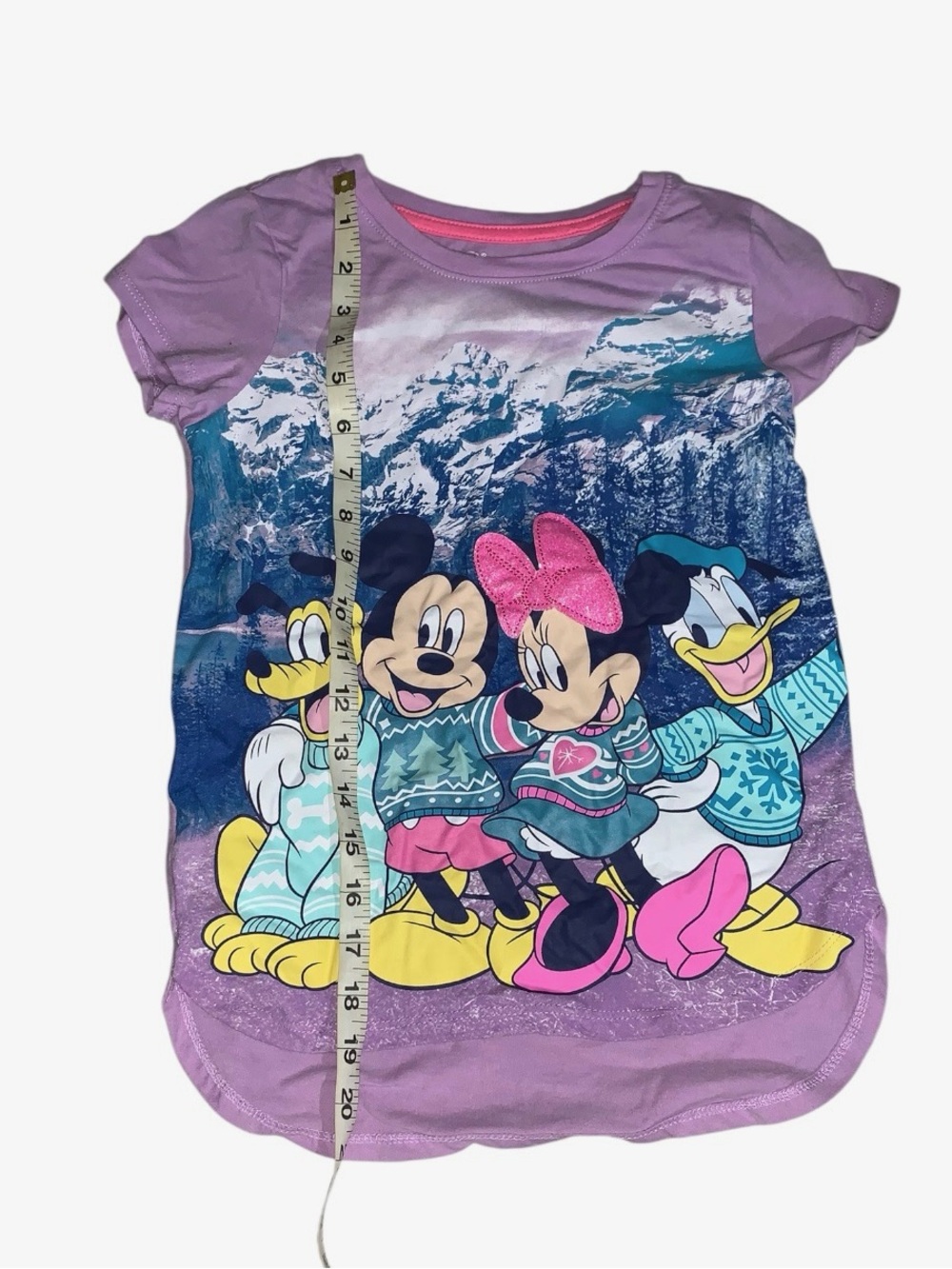 Kids Medium Purple Disney Shirt